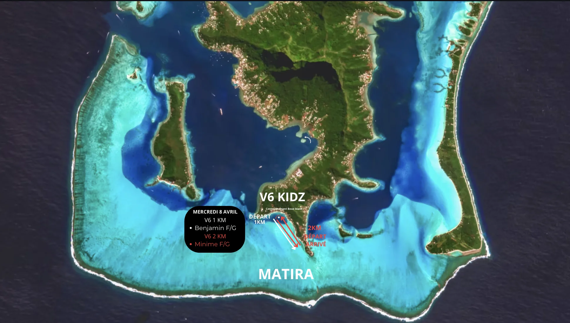 Course map — Kids Courses — 1km to 3km